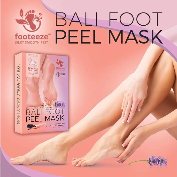 BALI FOOT PEEL MASK LAVENDER & ACTIVATED CHARCOAL - Picture 9 of 9
